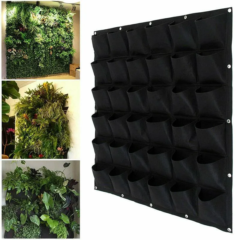 36 Pocket Planter Planting Hanging Bag 1PC