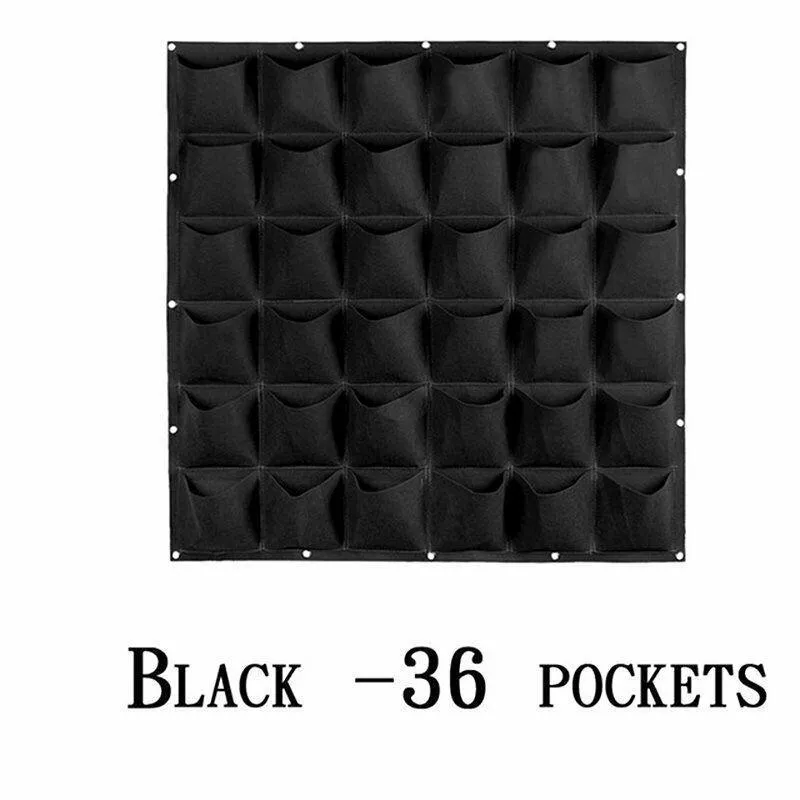 36 Pocket Planter Planting Hanging Bag 1PC