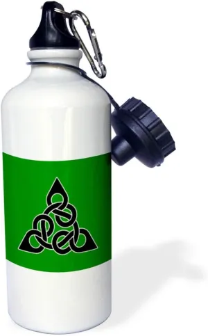 3dRose Figure Eight Endless Knot Triangle - Water Bottles (wb-385248-1)