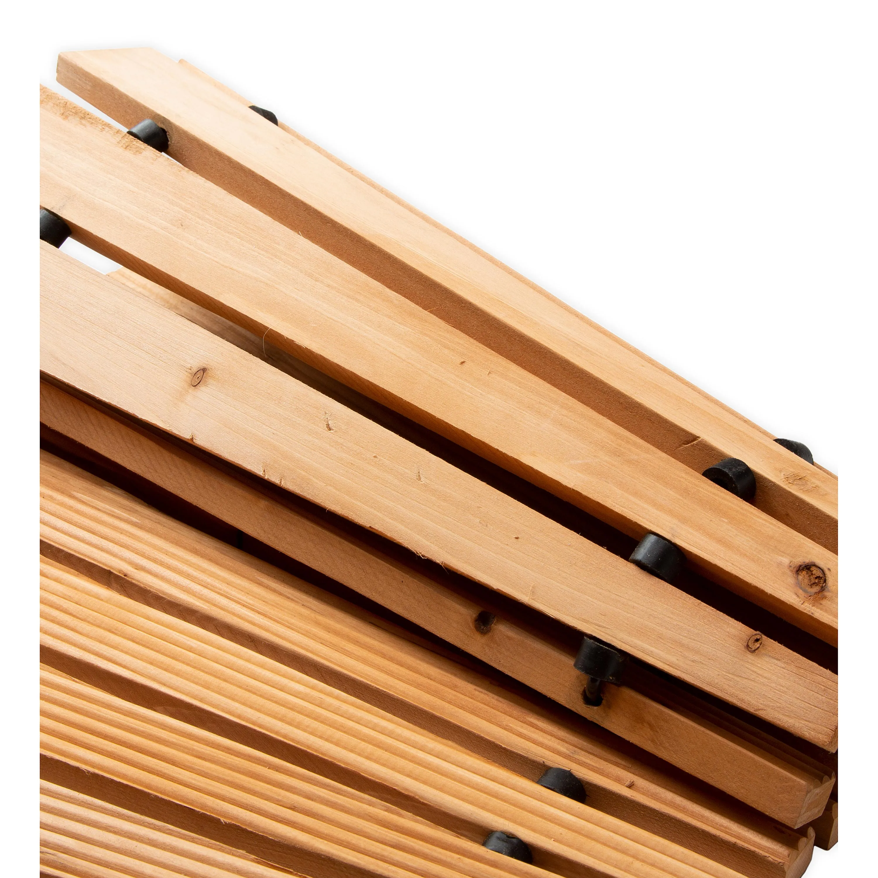 4'L Roll-Out Curved Hardwood Pathway