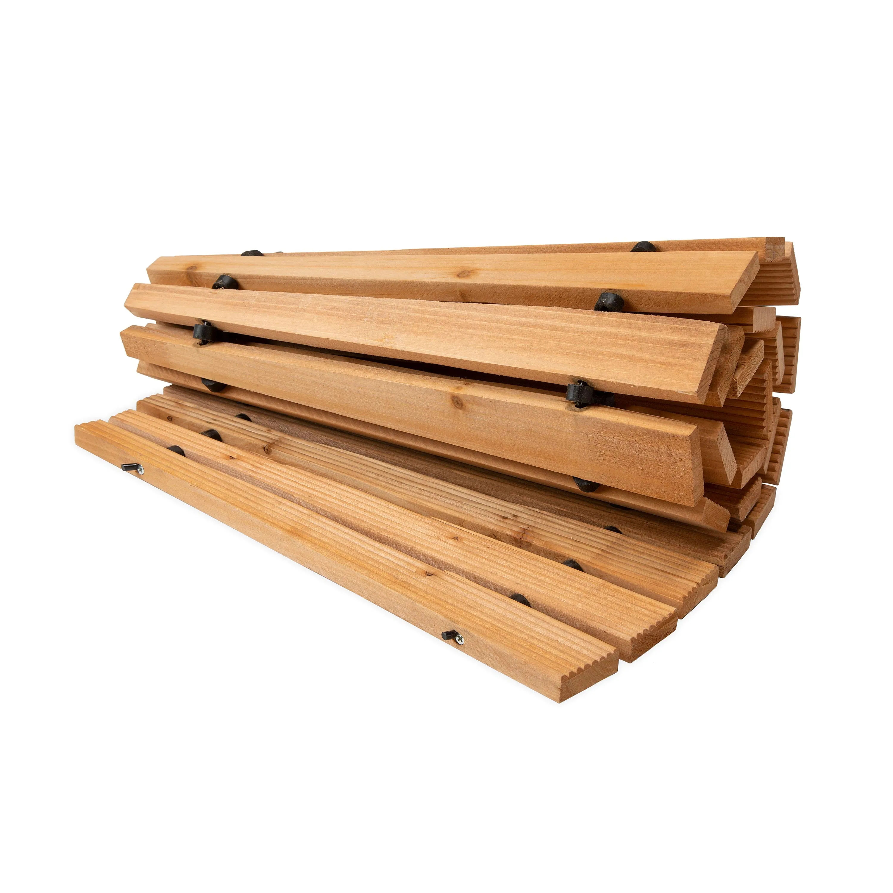 4'L Roll-Out Curved Hardwood Pathway