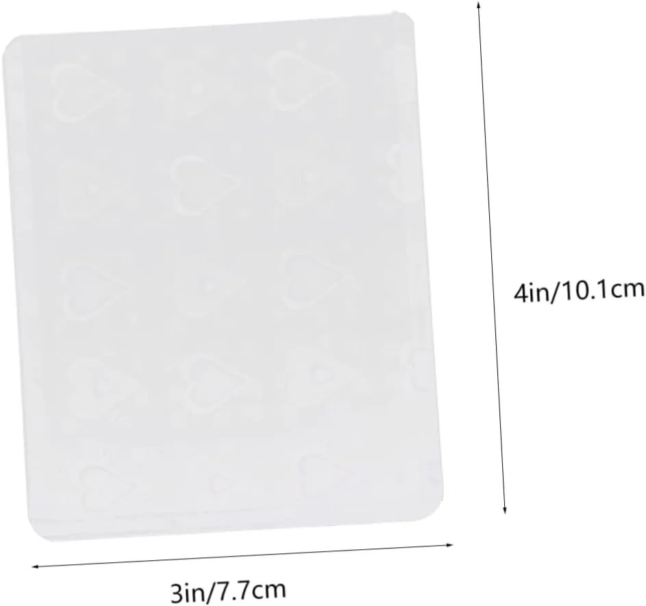 50pcs Deck Protectors Case Clear Name Display Visitor Trading Cards Mini Sleeves Card Protector Protective Album Colored Simple Style Cards Holders Game Card Holder Plastic