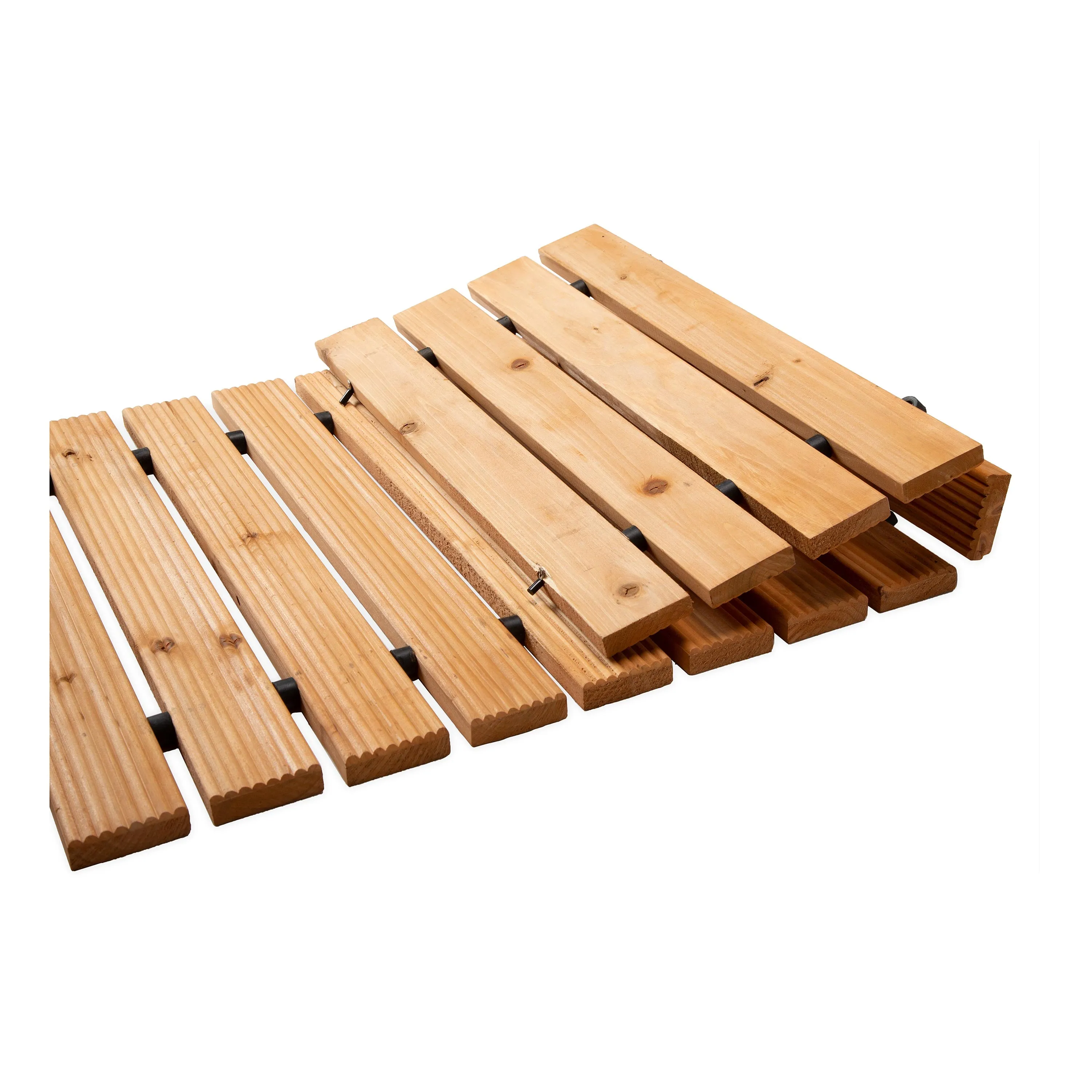 8' Portable Roll-Out Straight Hardwood Pathway