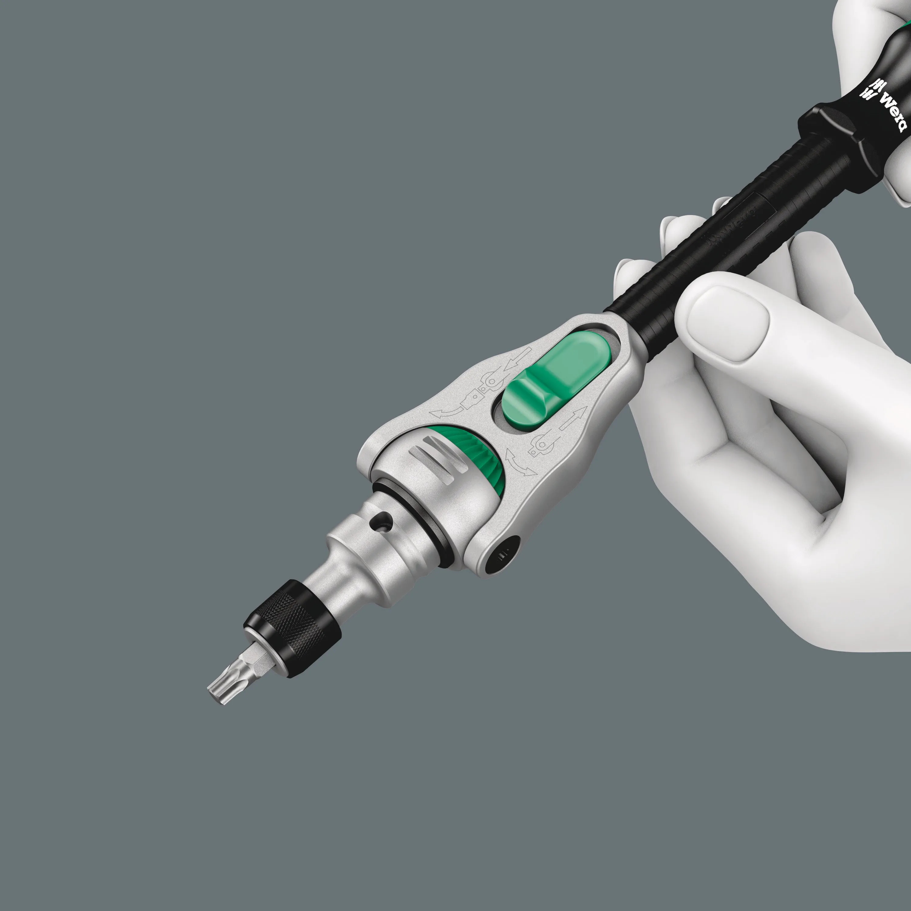 8000 A Zyklop Speed Ratchet with 1/4" drive