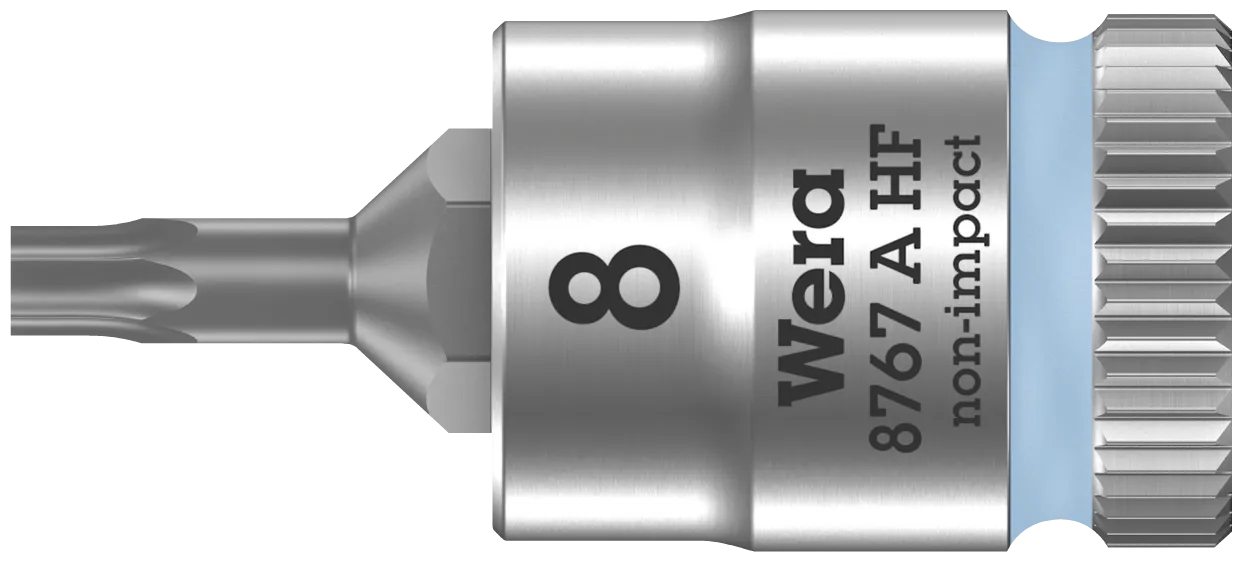 8767 A HF TORXÂ®  Zyklop bit socket with holding function, 1/4" drive