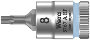 8767 A HF TORXÂ®  Zyklop bit socket with holding function, 1/4" drive