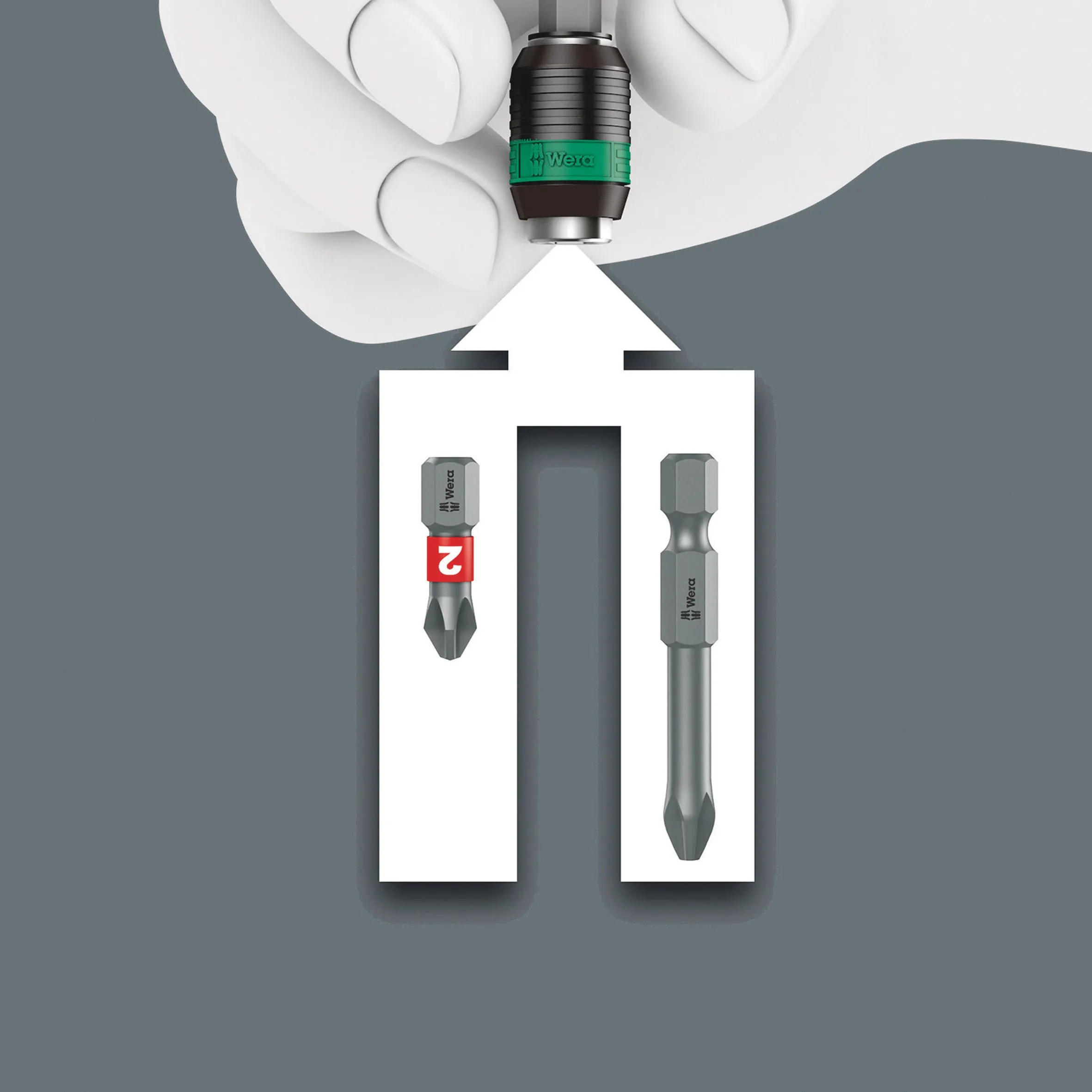 889/4/1 K Rapidaptor Universal Bit Holder