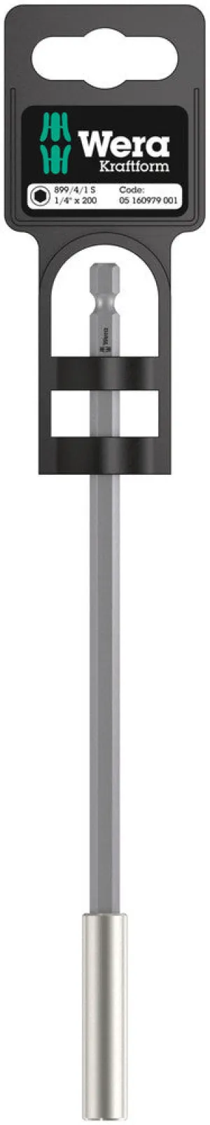 899/4/1 S Universal Bit Holder with strong retaining ring, 1/4" x 200 mm