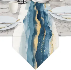 Abstract Mountain Briefcases for Men Crossbody Bags Laptop Carrying Case Messenger Bag for 15" Laptops and Under