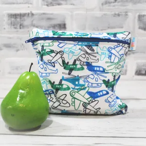 Airplanes Personalized Reusable Food Bag