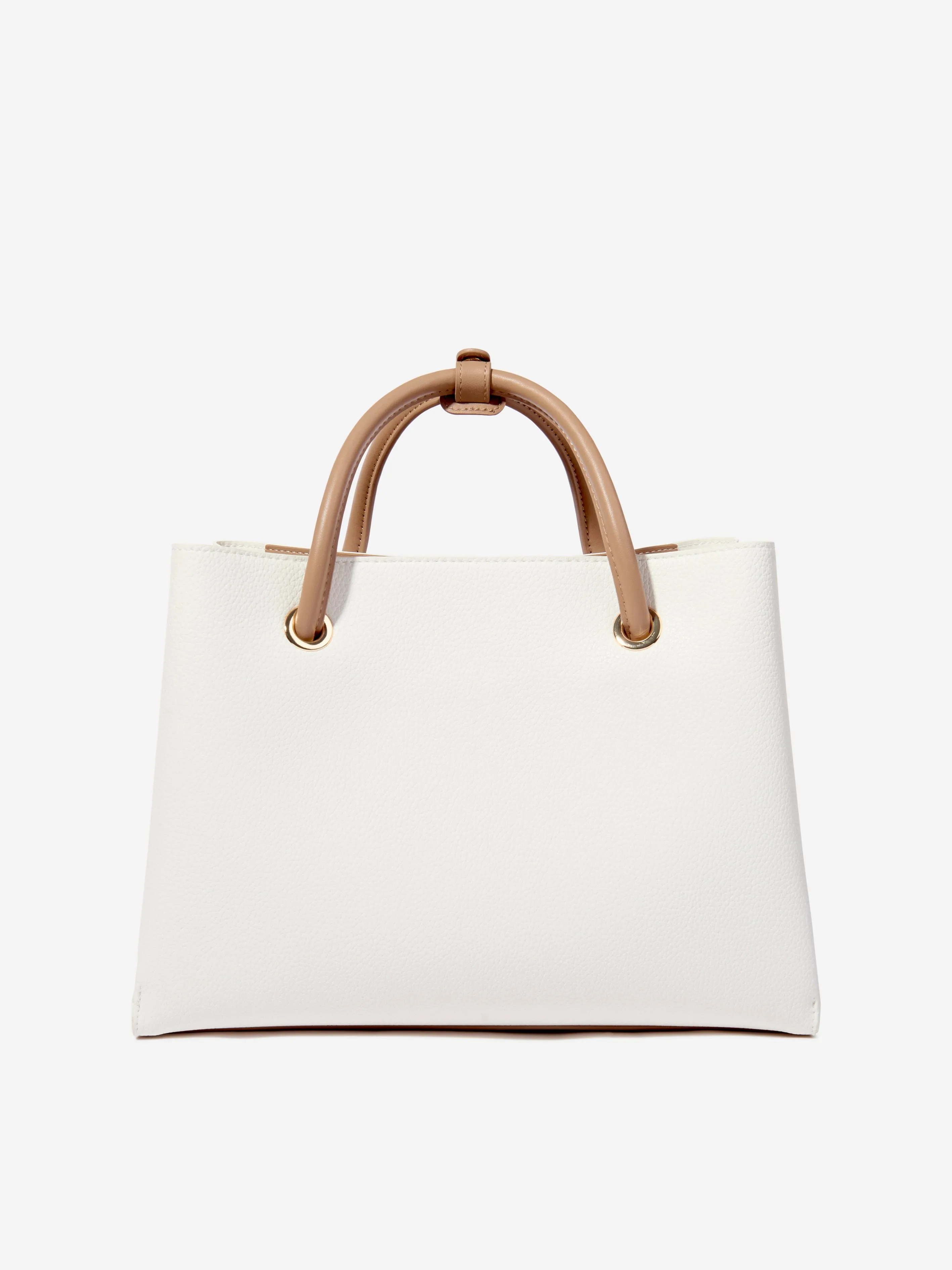 Alexia Tote Bag in White (35cm)