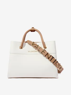 Alexia Tote Bag in White (35cm)