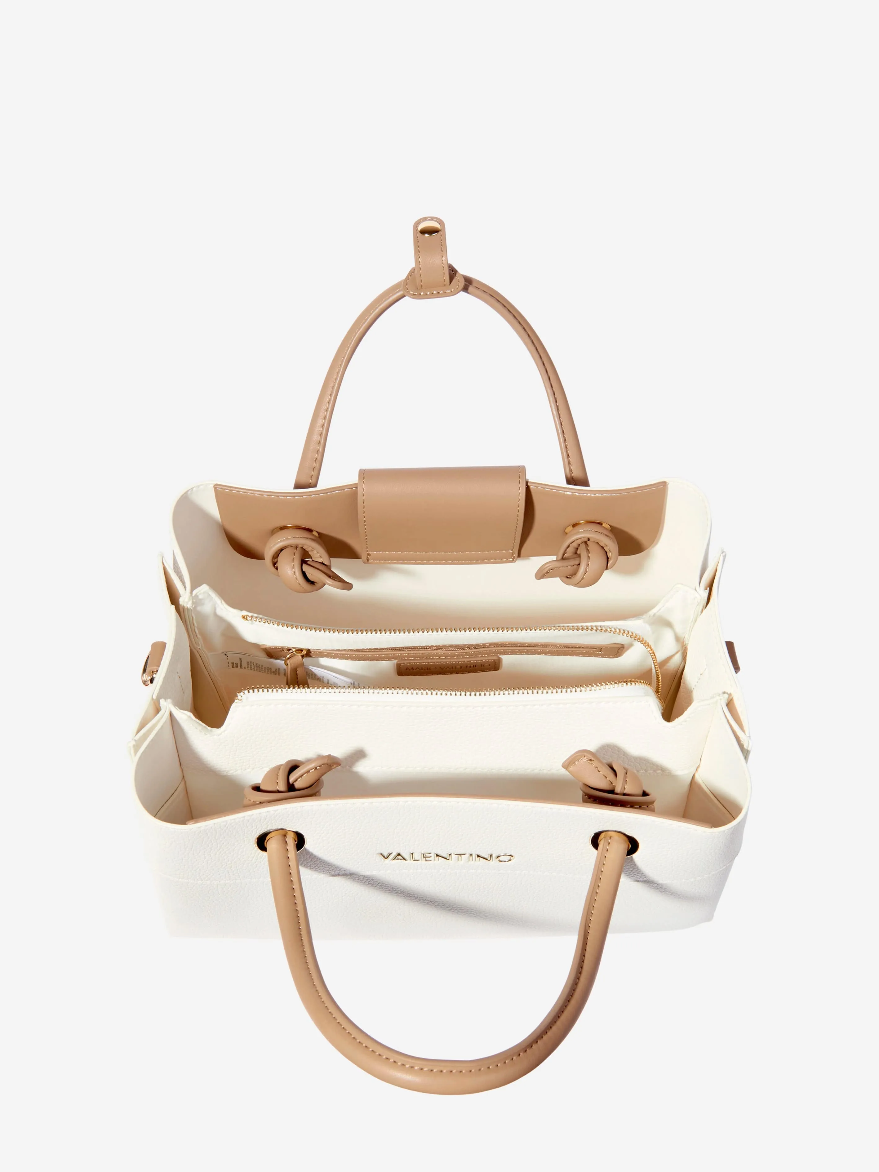 Alexia Tote Bag in White (35cm)