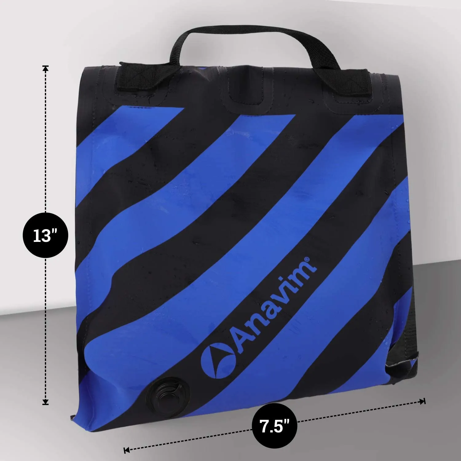 Anavim Heavy Duty Water Weight Bag Saddle Design 4 Pack Photo Video Studio Stand, Backyard, Outdoor Patio, Sports, RV Awning (Blue)