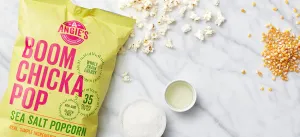 Angie's Kettle Corn Boomchickapop Popcorn, Sea Salt Small - 24 / 0.6 oz bag