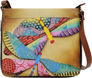 Anna by Anuschka Women's Leather Expandable Crossbody