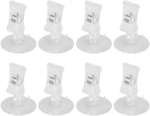 Aquarium Cup Clips, Fish Tank Airline Holders Clamps Seaweed Feed Holder Fish Food Feeding Tool 3 Pieces