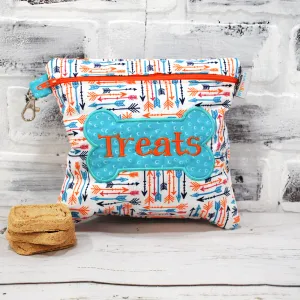 Arrows and Teal Reusable Treat Bag