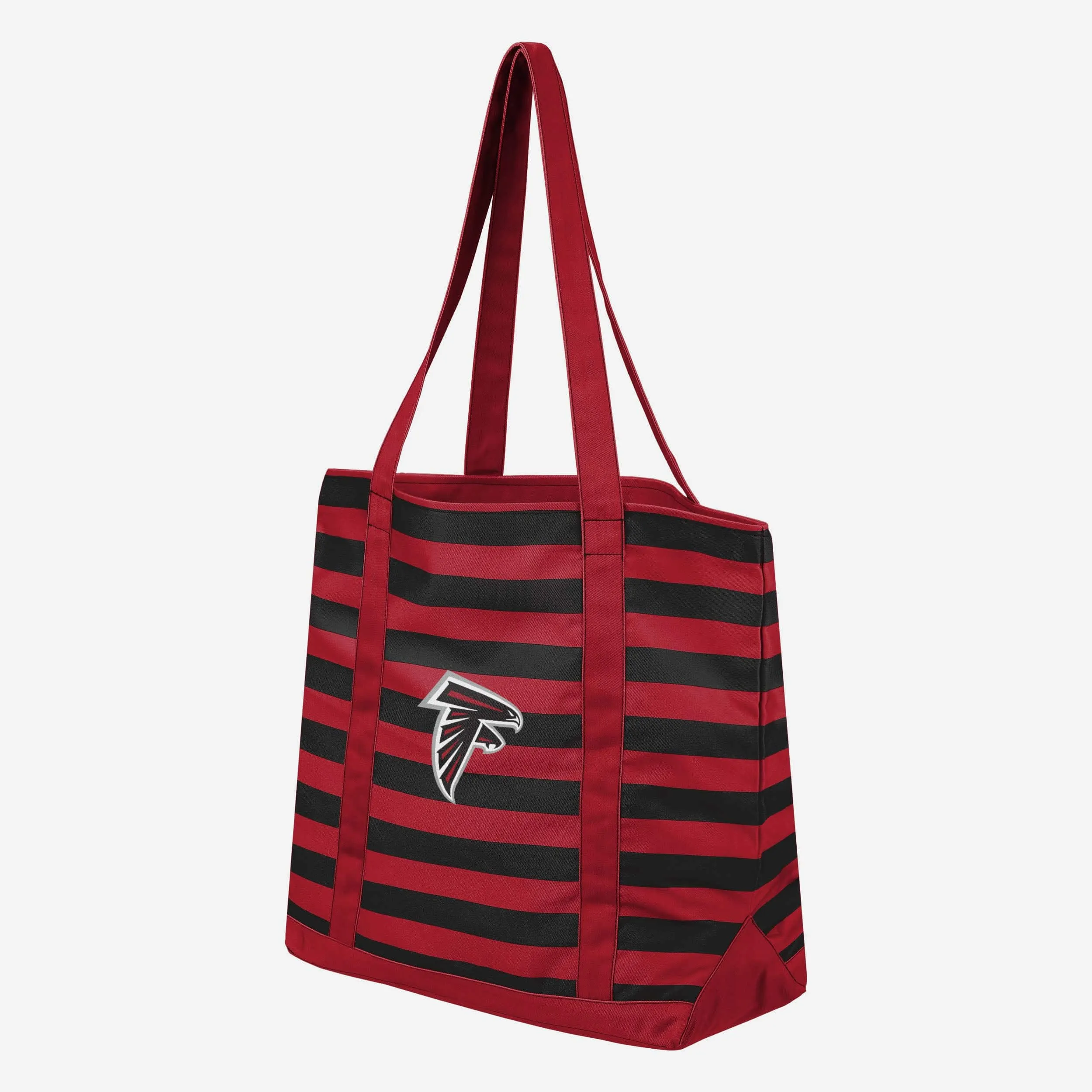 Atlanta Falcons Team Stripe Canvas Tote Bag