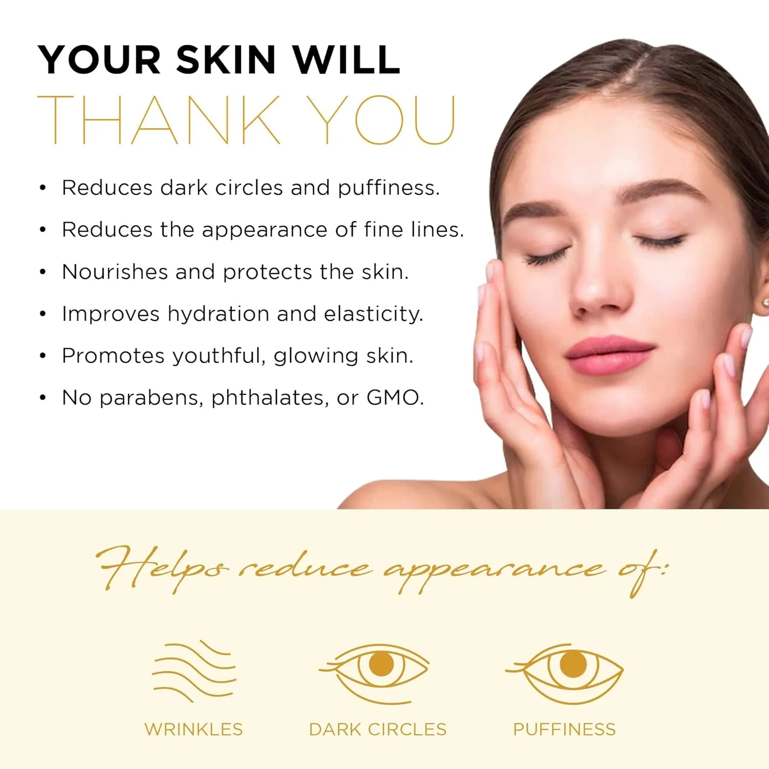 AZURE 24K Gold & Black Pearl Luxury Firming Under Eye Pads - Moisturizing & Restoring Eye Mask Patches - Reduces Fine Lines, Wrinkles, Dark Circles & Puffiness - Skin Care Made in Korea - 10 Pairs