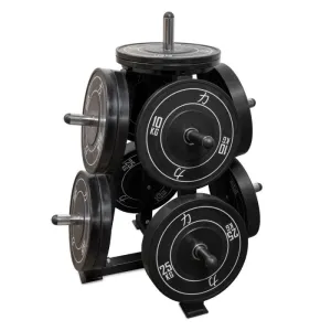 B-WARE Four Corner Plate Rack Tree