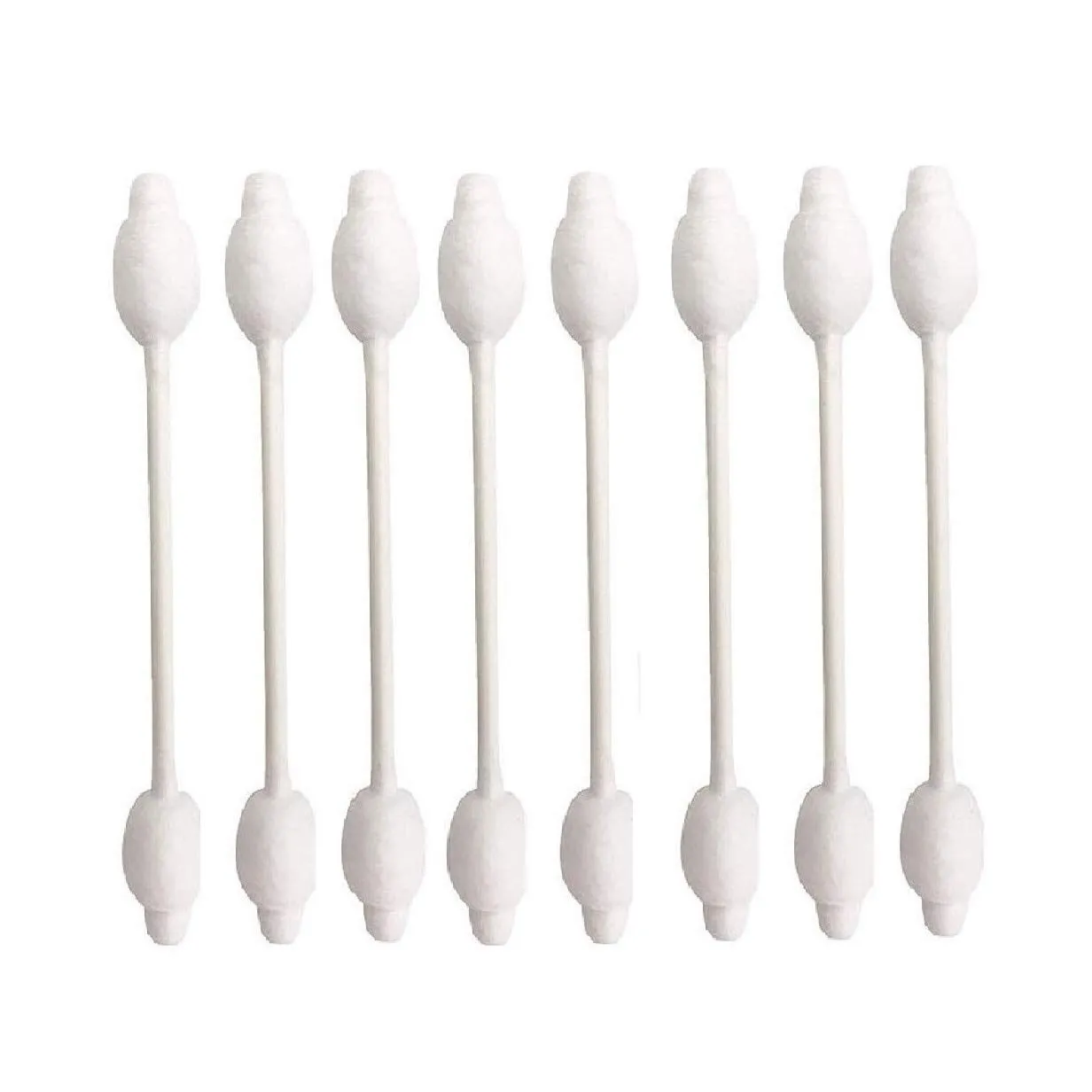 Baby Cotton Swabs, Organic Fragrance and Chlorine-Free Kids Safety Swabs, 100% Biodegradable Gentle Baby Qtips, Hypoallergenic Children Cotton Buds|4 Packs of 55 Swabs (220 Total)