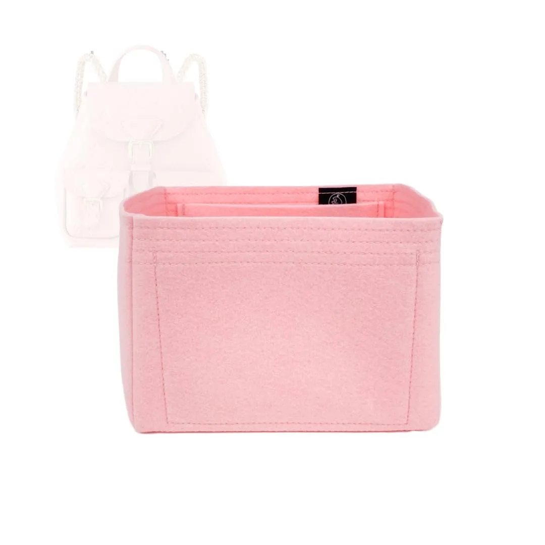Bag Organizer for Louis Vuitton Backup Backpack - Premium Felt Purse Handbag Insert Liner Shaper (Handmade) Soft Structure Support (25 Color Options)