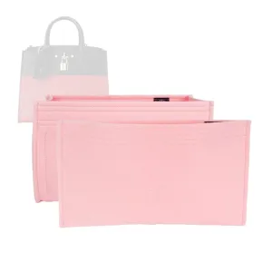 Bag Organizer for Louis Vuitton City Steamer PM (Set of 2) - Premium Felt Purse Handbag Insert Liner Shaper (Handmade) Soft Structure Support (25 Color Options)