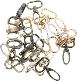 Bag Snap Hook Key Chain Clip 20pcs Handbag Buckle Lobster Claw Clasp for DIY Craft