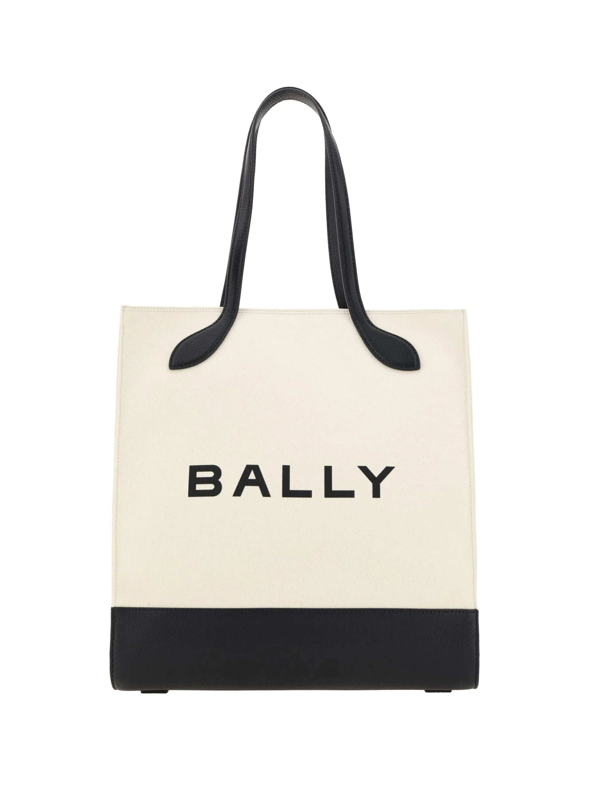 Bally Leather Chic Monochrome Tote Bag