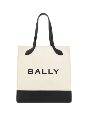 Bally Leather Chic Monochrome Tote Bag