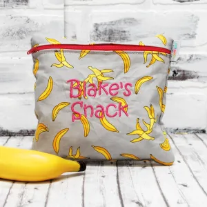 Bananas Peronalized Reusable Food Bag