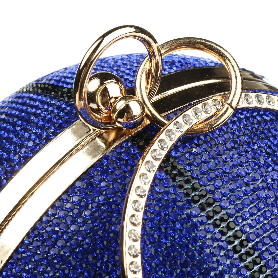 Basketball Diamond Ball Clutch