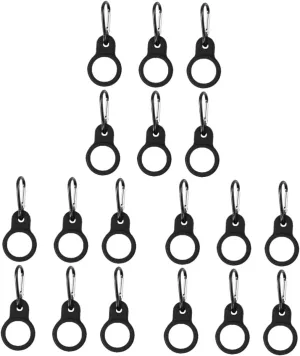 BESPORTBLE 18pcs Outdoor Silicone Hanging Buckle for Water Bottles Portable Kettle Holder Clips for Hiking Camping Outdoor Activities for Backpacks More