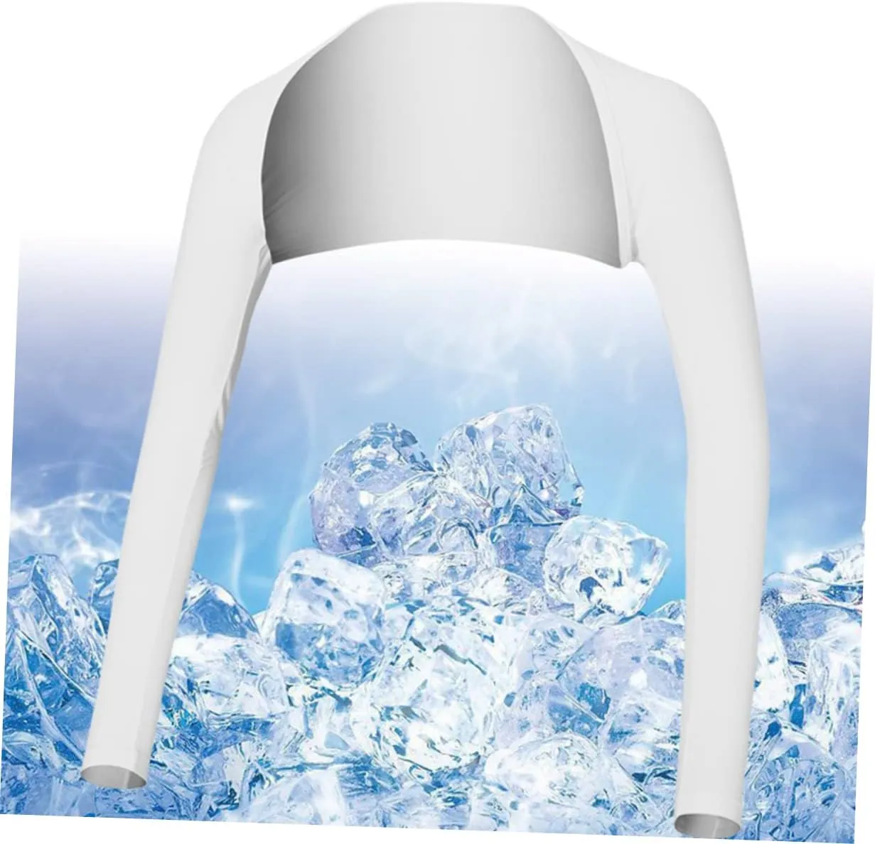 BESPORTBLE Sunscreen Gloves Elbow Sleeve Elbow Protector Arm Sleeve Shawl Cuff Gloves Ice Silk Gloves Arm Cover