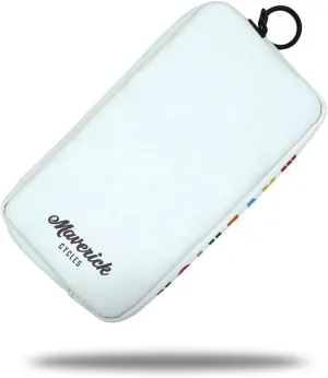 Bike Wallet Essentials Travel Case for Mountain Road Bike Cycling Phone Pouch Card Case (White)