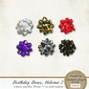 Birthday Bows, Volume 02