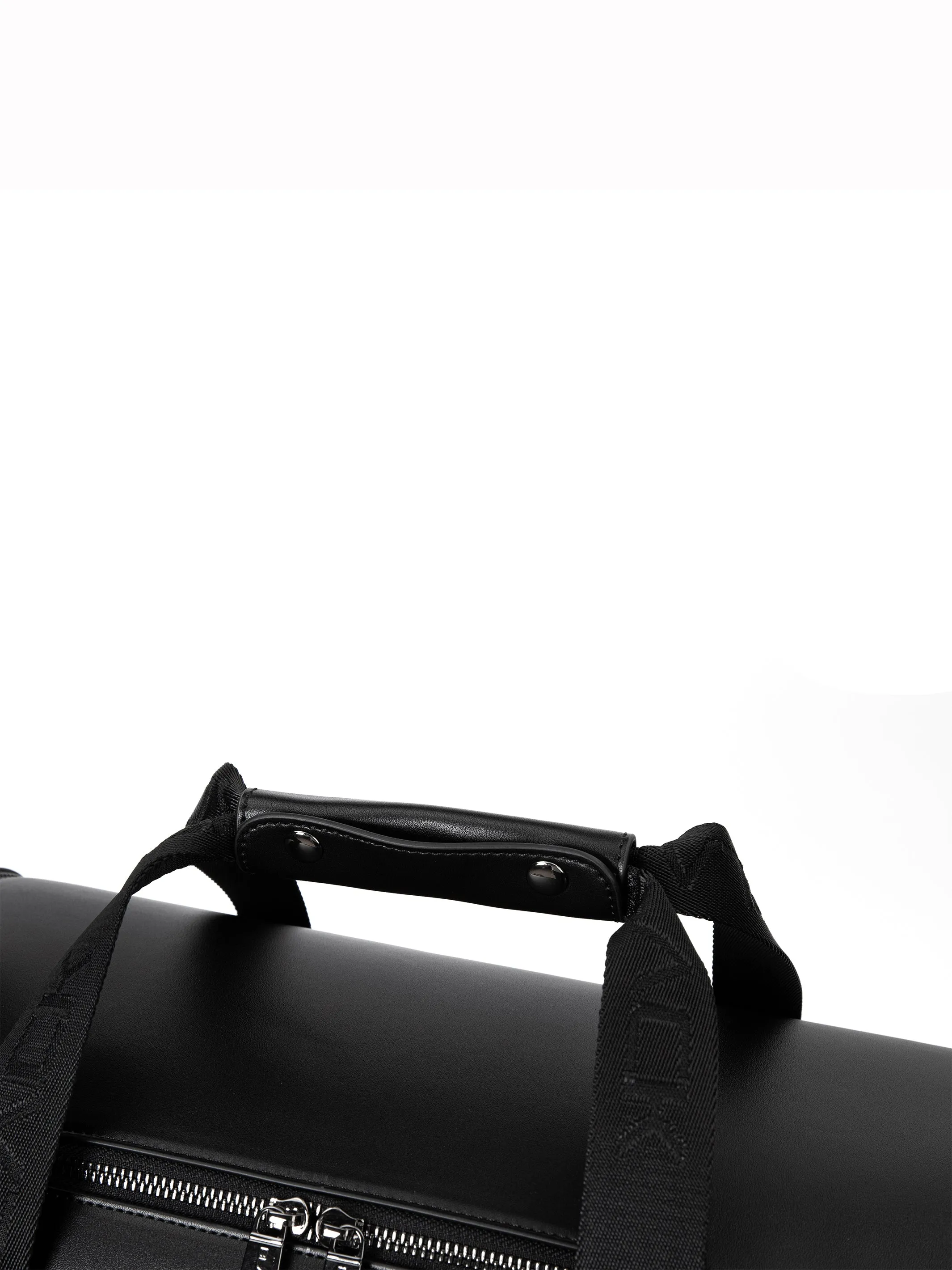 Black Band Luxe Duffle