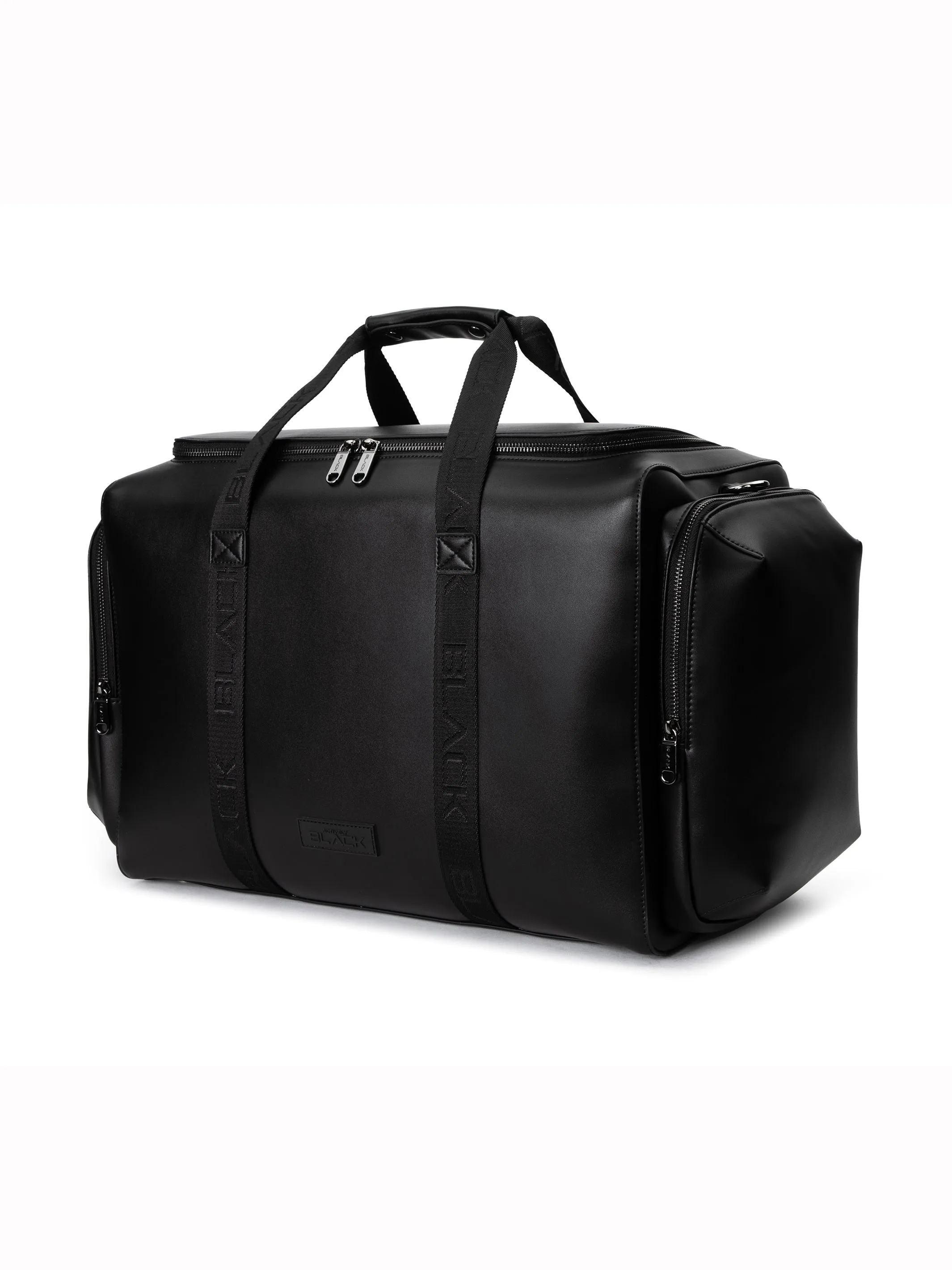 Black Band Luxe Duffle