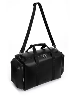 Black Band Luxe Duffle