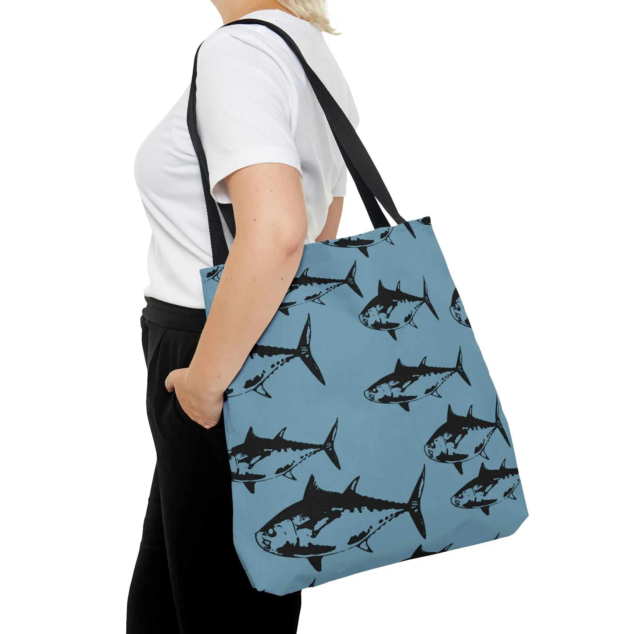 Black Fin Tuna Tote Bag