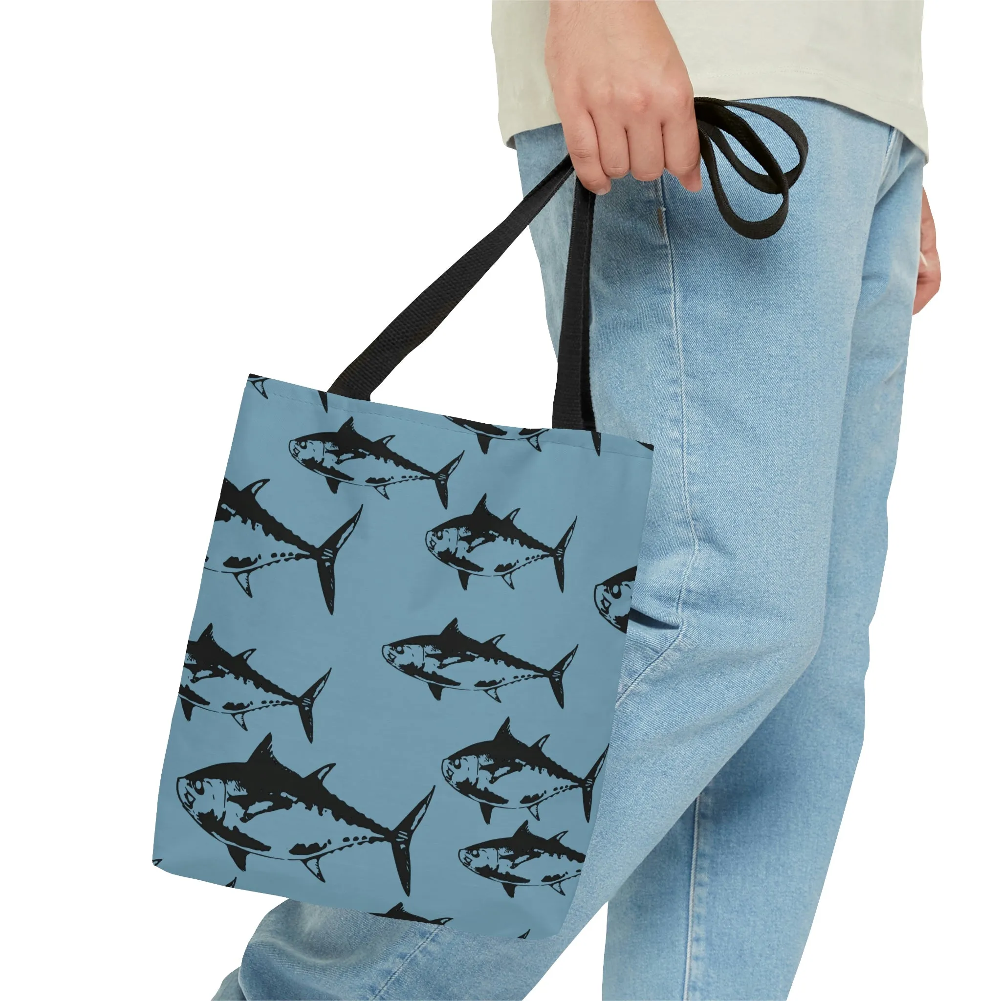 Black Fin Tuna Tote Bag