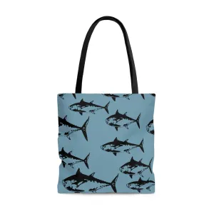Black Fin Tuna Tote Bag