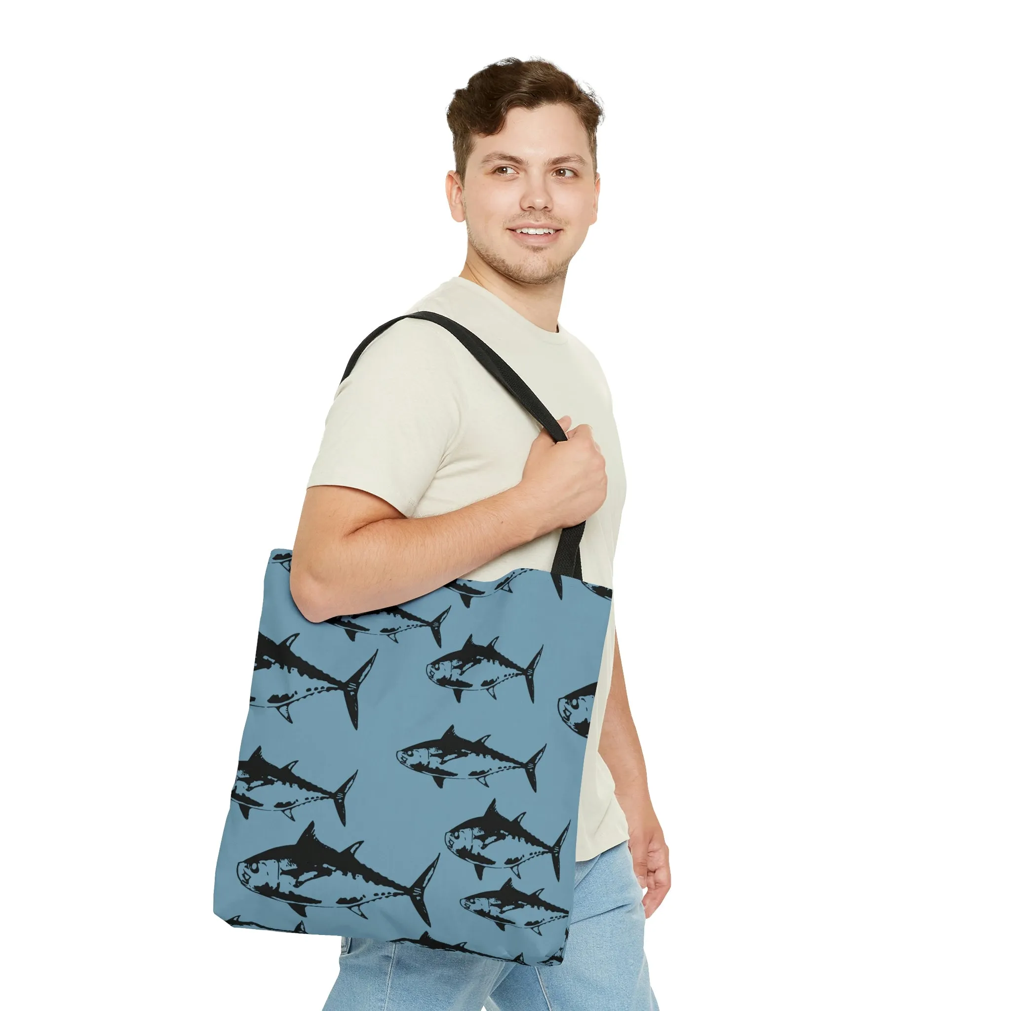Black Fin Tuna Tote Bag