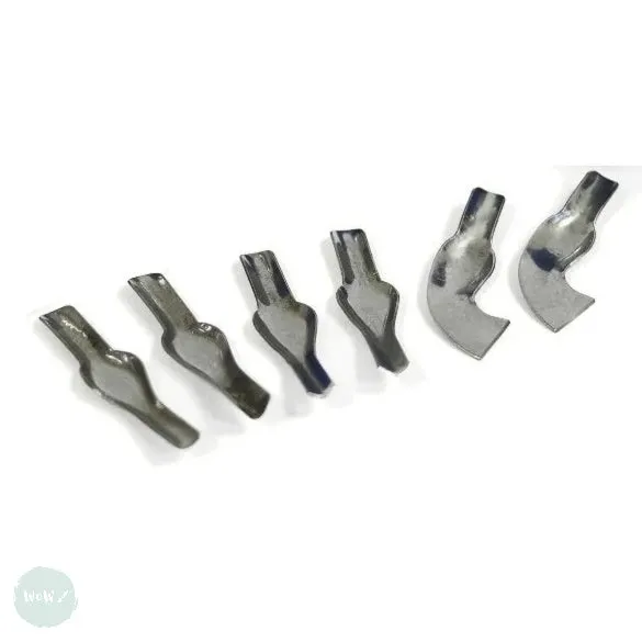 BLOCK / LINO PRINTING - CUTTING TOOL - 6 Assorted Blades & 2 Handles set