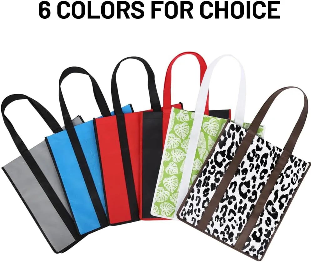 Bodaon 10Pk Collapsible Kitchen Reusable Grocery Bags with Plastic Bottom, the Utility Tote Bag Bulk, Large Folding/Foldable Reusable Shopping Cart for Groceries, Storage Totes Heavy Duty (Black)