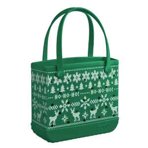 Bogg Bag Baby Ugly Sweater Green