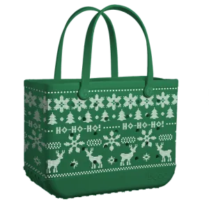 Bogg Bag Original Ugly Sweater Green