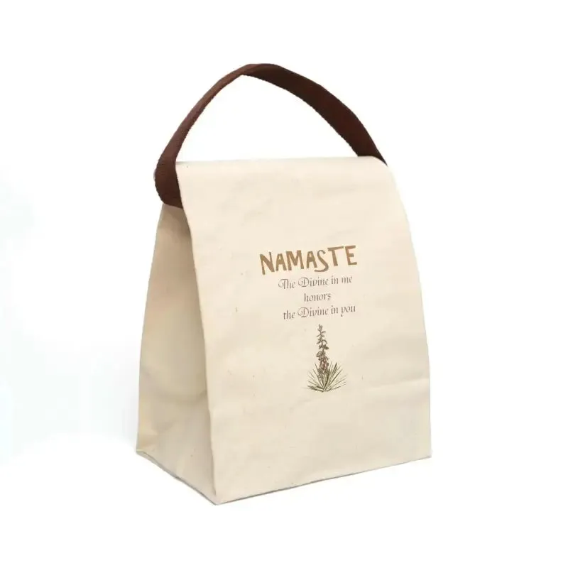 Boost your Picnic with Namaste Canvas Lunch Bag