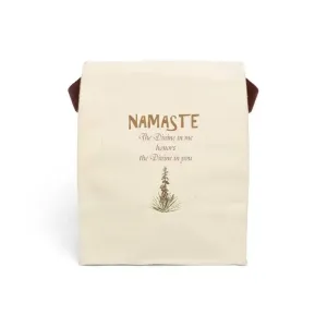 Boost your Picnic with Namaste Canvas Lunch Bag